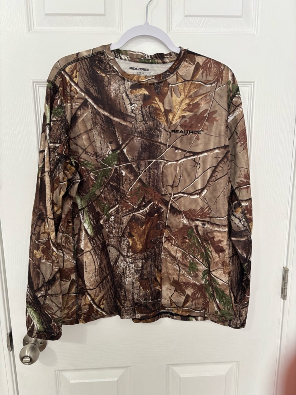 Realtree Camouflage Performance Shirt - Brown Green Woodland